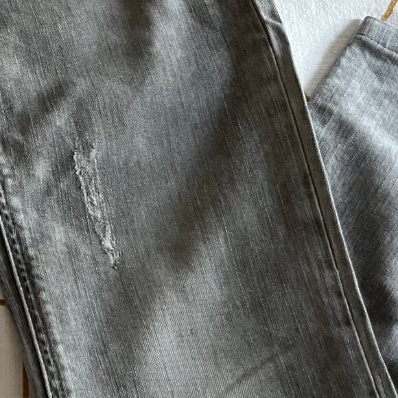 Beautiful light gray jeans from French brand Kookai Size 36 (US 25) like new! - Picture 2 of 6